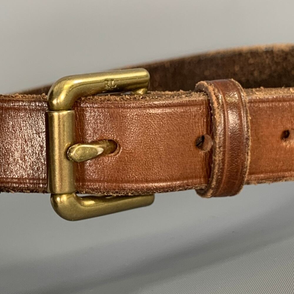 RALPH LAUREN Brown Leather Fanny Pack Bags & Leather Goods - Picture 2 of 10